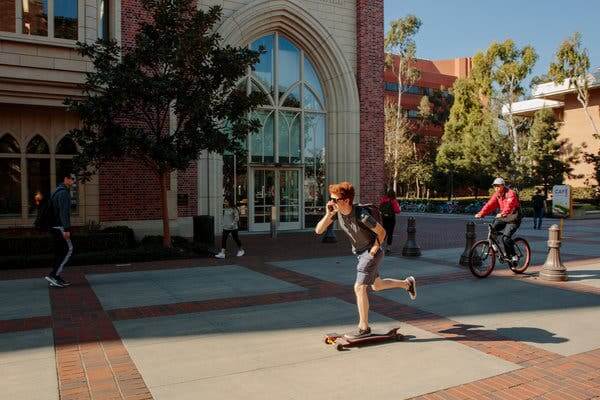 A Skate to Campus